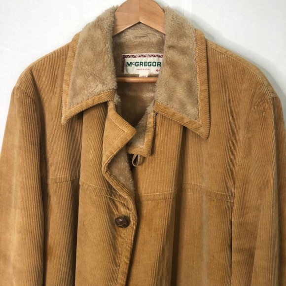 Vintage McGregor Faux Shearling Lined Barn Coat chore coat work coat - Picture 13 of 15